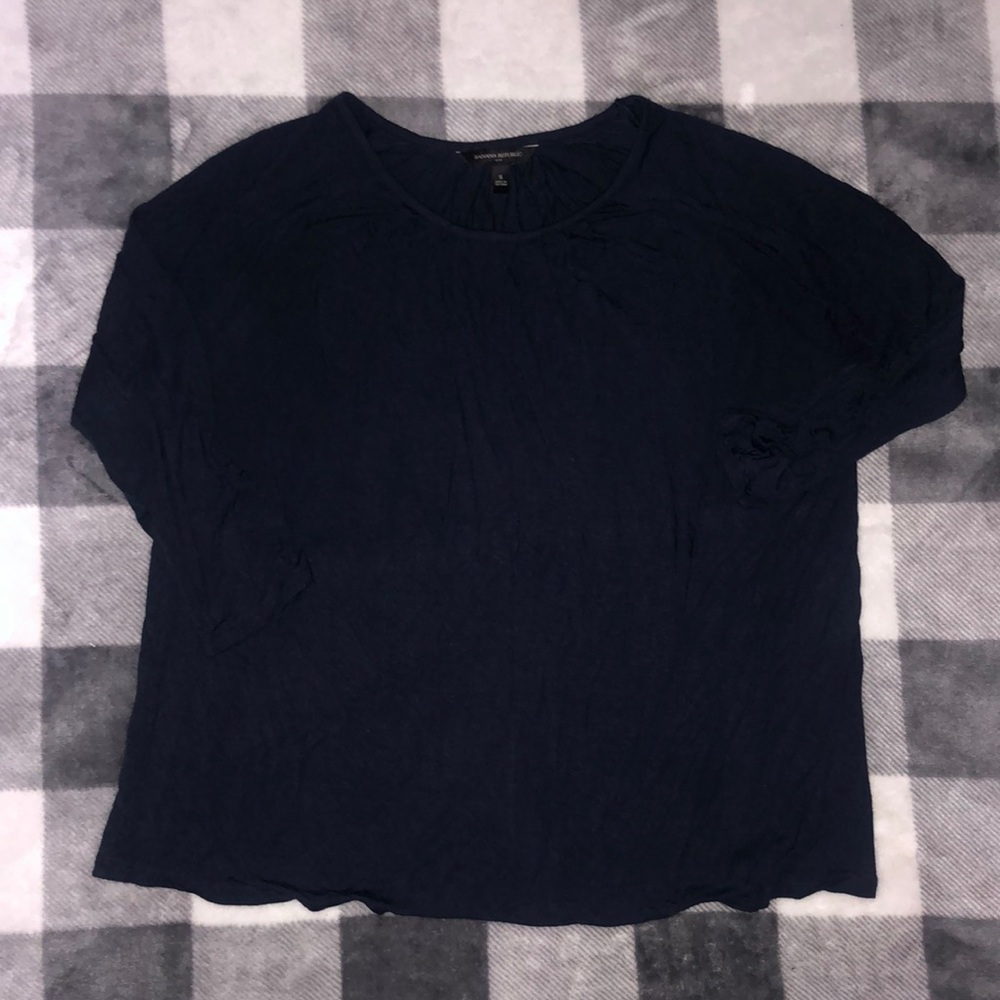 Banana Republic Mid-sleeve Top